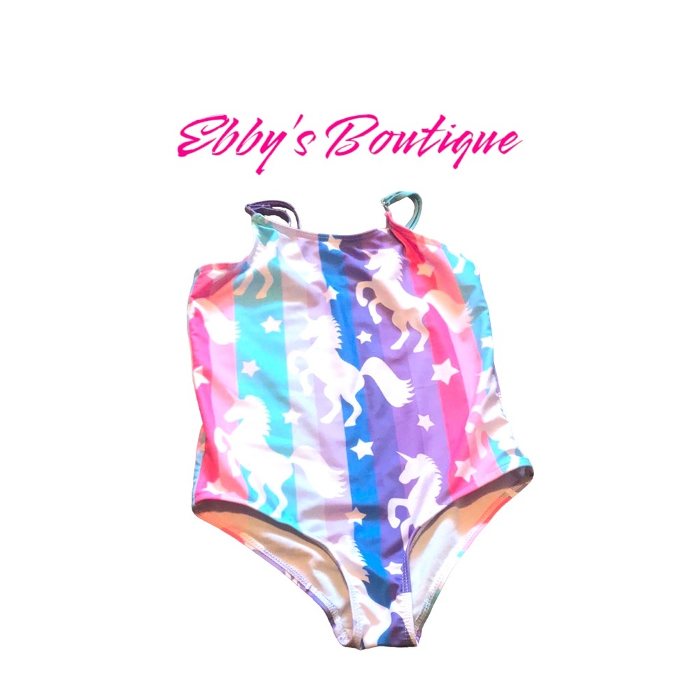 Kids Unicorn Swimming Suit